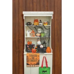 Gallerie II 4" X 8" Trick Or Treat Candy Corn Halloween Plush