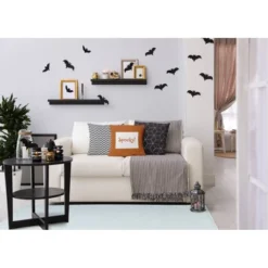 16"x16" Halloween Spooky Ticking Square Throw Pillow - E By Design 10 16"x16" Halloween Spooky Ticking Square Throw Pillow - E By Design -Halloween Home Decoration GUEST 0e57c45f 130b 4b64 9283 ed8470708eb1