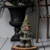 Ghoulish Garden Light Up Gnome Halloween Decorative Figurine - Hyde & EEK! Boutique™