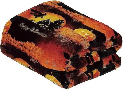 Kate Aurora Ultra Soft & Cozy Oversized Halloween Flying Witches Plush Throw Blanket Cover - 50 In. W X 60 In. L 2 Kate Aurora Ultra Soft & Cozy Oversized Halloween Flying Witches Plush Throw Blanket Cover - 50 In. W X 60 In. L - Image 2