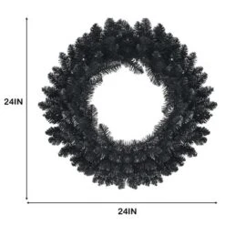 Costway 24inch Pre-lit Christmas Halloween Wreath Black W/ 35 Purple LED Lights 11 Costway 24inch Pre-lit Christmas Halloween Wreath Black W/ 35 Purple LED Lights -Halloween Home Decoration GUEST 1cb7f36e 2efe 4d65 8dc7 8733435eaddf