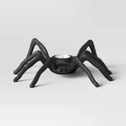 Halloween Spider Candle Holder Black - Threshold™ -Halloween Home Decoration GUEST 220b818b 41ab 4746 b9b7 342d3ecd2053