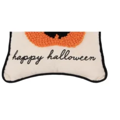C&F Home 8" X 8" Pumpkin Jack-O-Lantern French Knot Halloween Throw Pillow -Halloween Home Decoration GUEST 293b6394 5c1b 468f 99f1 ac07876b8654