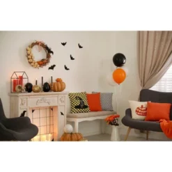 16"x16" Halloween Witch Way To The Candy Square Throw Pillow - E By Design 11 16"x16" Halloween Witch Way To The Candy Square Throw Pillow - E By Design -Halloween Home Decoration GUEST 2b6a3ef2 76fa 476e a70d 3986807ffaea