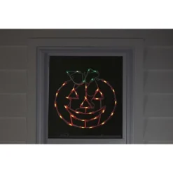 Northlight 14" Jack-O-Lantern Double Sided Halloween Window Silhouette Decoration - Orange/Green 7 Northlight 14" Jack-O-Lantern Double Sided Halloween Window Silhouette Decoration - Orange/Green -Halloween Home Decoration GUEST 327d74f4 9662 476f 841a 7572ca6648d9