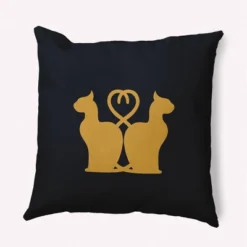 16"x16" Halloween Cats Square Throw Pillow - E By Design 15 16"x16" Halloween Cats Square Throw Pillow - E By Design -Halloween Home Decoration GUEST 384a8dd6 fcea 4dd2 aad4 68b6cc9c1ce6