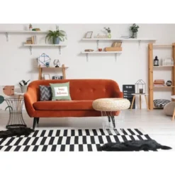 16"x16" 'Happy Halloween' Ticking Square Throw Pillow - E By Design -Halloween Home Decoration GUEST 3eb8180f 37ca 48e3 ac1b 8b70eb41b684