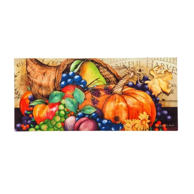 Evergreen Indoor Outdoor Doormat Bundle Set Of 5 - Frame And 4 Welcome Seasonal Inserts Halloween Pumpkin Gnome Gather Harvest Thanksgiving 3 Evergreen Indoor Outdoor Doormat Bundle Set Of 5 - Frame And 4 Welcome Seasonal Inserts Halloween Pumpkin Gnome Gather Harvest Thanksgiving - Image 3