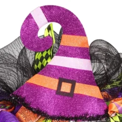 Barton Witch Halloween Wreath Witch Legs Decoration For Front Door, Hanging Welcome Sign Halloween Decorations -Halloween Home Decoration GUEST 4fff04f2 324c 4b1d 94d2 037eb1ba9113