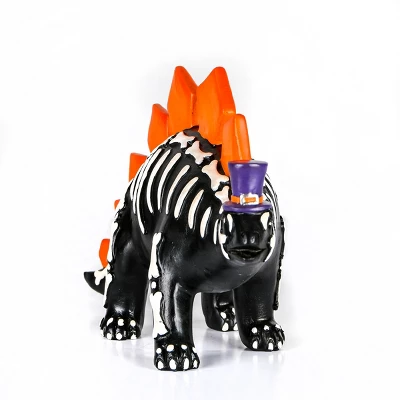 National Tree Company 12" Halloween Black Dinosaur Tabletop Décor 4 National Tree Company 12" Halloween Black Dinosaur Tabletop Décor - Image 4