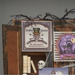 Gallerie II Dr. Wartman'S 3D Poison Skeleton Halloween Wall Art Decor Decoration 15.75 X 0.98 X 15.75 Inches. -Halloween Home Decoration GUEST 57f7b693 6644 40cd abd9 ee1ab08dbbb8