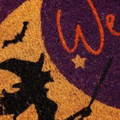 Juvale Halloween Welcome Witches Coir Door Mat Welcome Doormat Indoor Outdoor Nonslip Front Rugs 30 X 17 -Halloween Home Decoration GUEST 591b1c68 4477 4938 9559 ea2cc3537a96