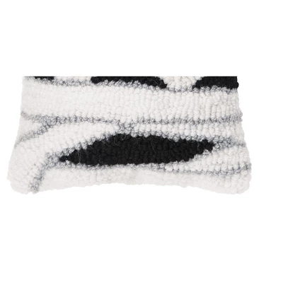 C&F Home 8" X 8" Mummy Face Hooked Halloween Petite Pillow 3 C&F Home 8" X 8" Mummy Face Hooked Halloween Petite Pillow - Image 3