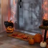1'6"x2'6" Three Pumpkin Halloween Coir Doormat Natural - Hyde & EEK! Boutique™