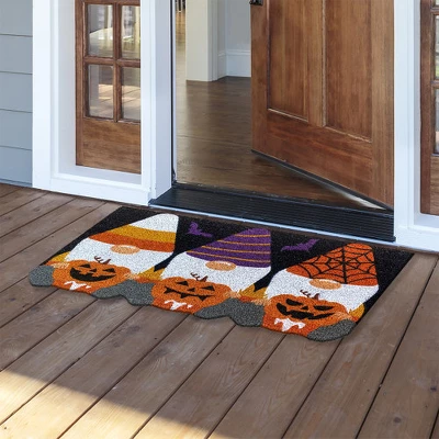 Halloween Gnomes Coir Doormat 30" X 18" Indoor Outdoor Briarwood Lane 1 Halloween Gnomes Coir Doormat 30" X 18" Indoor Outdoor Briarwood Lane