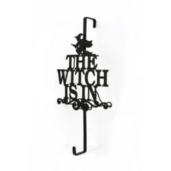 National Tree Company 18" Halloween “The Witch Is In" Wreath Hanger -Halloween Home Decoration GUEST 81990915 b844 4ca5 95aa 21a032b5d220