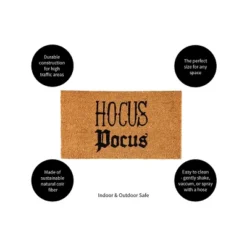 Evergreen 16 X 28 Halloween Greeting Coir Mat, Hocus Pocus For Indoor And Outdoor Decor 15 Evergreen 16 X 28 Halloween Greeting Coir Mat, Hocus Pocus For Indoor And Outdoor Decor -Halloween Home Decoration GUEST 81a32ead 8453 4dbb b89f e6e9420222fb