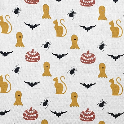 16"x16" Halloween Critters Square Throw Pillow - E By Design 1 16"x16" Halloween Critters Square Throw Pillow - E By Design