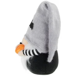 Northlight 9.5" Black And Gray Standing Gnome With Pumpkin Halloween Decoration -Halloween Home Decoration GUEST 86f16904 690a 496e a4e5 e64b3a8aab78