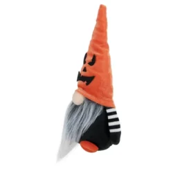 Northlight 9.75" Black And Orange Halloween Gnome With Jack-O-Lantern Hat -Halloween Home Decoration GUEST 8e346478 657c 476a 935b ad73149b82a3