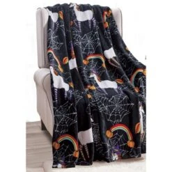 Super Spooky And Comfy Microplush Halloween Throws (50" X 60") -Halloween Home Decoration GUEST 8ee8bd8e 8d3e 4252 96ec 67c5545a9315