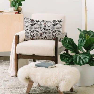 Heather Dutton Halloween XRay Oblong Throw Pillow - Society6 1 Heather Dutton Halloween XRay Oblong Throw Pillow - Society6