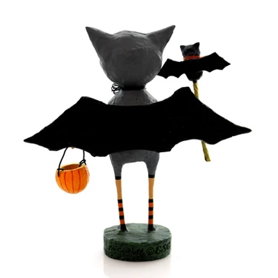 Lori Mitchell Bat Boy Ben - One Figurines 5.25 Inches - Halloween Trick Or Treating - 22822 - Polyresin - Black 2 Lori Mitchell Bat Boy Ben - One Figurines 5.25 Inches - Halloween Trick Or Treating - 22822 - Polyresin - Black - Image 2