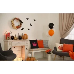 16"x16" Halloween Cats Square Throw Pillow - E By Design 13 16"x16" Halloween Cats Square Throw Pillow - E By Design -Halloween Home Decoration GUEST a2825eab 4df8 4ef1 9042 68cdfbe28331