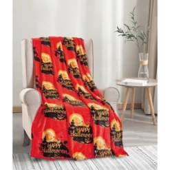 Super Spooky And Comfy Microplush Halloween Throws (50" X 60") -Halloween Home Decoration GUEST a49f9437 5641 4bf3 978a f94da917eca1