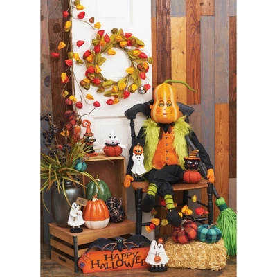 Gallerie II Happy Halloween Bat Door Wall Hanger 17.83 X 0.71 X 12.6 Inches. 2 Gallerie II Happy Halloween Bat Door Wall Hanger 17.83 X 0.71 X 12.6 Inches. - Image 2