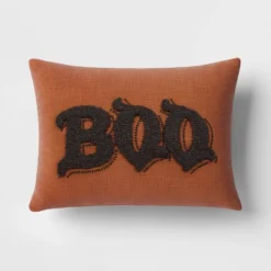Oversize Boo Tufted Woven Cotton Lumbar Halloween Throw Pillow - Threshold™ 8 Oversize Boo Tufted Woven Cotton Lumbar Halloween Throw Pillow - Threshold™ -Halloween Home Decoration GUEST a8570657 78fa 4505 81dc fb54ad222606