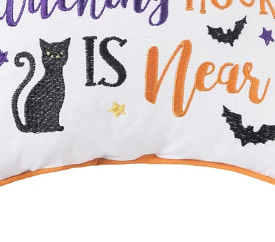 C&F Home 10" X 10" The Witching Hour Halloween Pillow 2 C&F Home 10" X 10" The Witching Hour Halloween Pillow - Image 2
