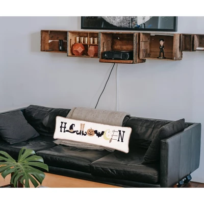 C&F Home 24" X 6" Halloween Embroidered Throw Pillow 1 C&F Home 24" X 6" Halloween Embroidered Throw Pillow