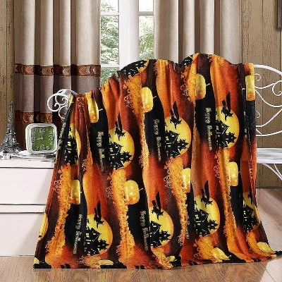 Kate Aurora Ultra Soft & Cozy Oversized Halloween Flying Witches Plush Throw Blanket Cover - 50 In. W X 60 In. L 1 Kate Aurora Ultra Soft & Cozy Oversized Halloween Flying Witches Plush Throw Blanket Cover - 50 In. W X 60 In. L