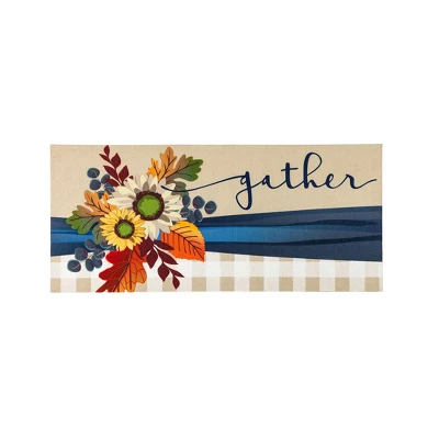 Evergreen Indoor Outdoor Doormat Bundle Set Of 5 - Frame And 4 Welcome Seasonal Inserts Halloween Pumpkin Gnome Gather Harvest Thanksgiving 1 Evergreen Indoor Outdoor Doormat Bundle Set Of 5 - Frame And 4 Welcome Seasonal Inserts Halloween Pumpkin Gnome Gather Harvest Thanksgiving