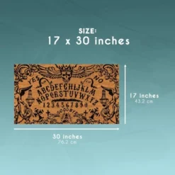 Juvale Halloween Ouija Board Coir Door Mat Welcome Doormat Indoor Outdoor Nonslip Front Rugs 30 X 17 -Halloween Home Decoration GUEST d110719b 935e 446c b61d c54b6f0fb4db