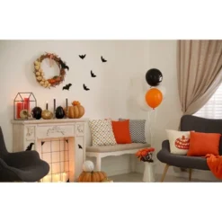 16"x16" Halloween Critters Square Throw Pillow - E By Design 14 16"x16" Halloween Critters Square Throw Pillow - E By Design -Halloween Home Decoration GUEST d1e4211c c9ce 4406 8f9a 6fc9a7630a2a