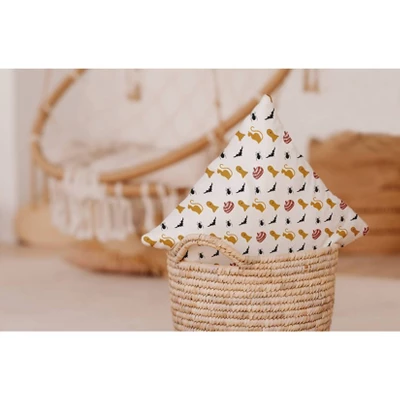 16"x16" Halloween Critters Square Throw Pillow - E By Design 2 16"x16" Halloween Critters Square Throw Pillow - E By Design - Image 2