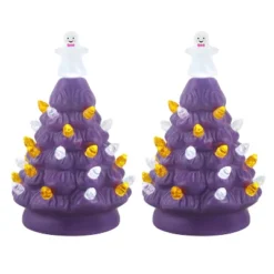 Mr. Halloween Nostalgic Ceramic LED Halloween Tree 5.4" - Set Of 2 -Halloween Home Decoration GUEST e0902a18 13d3 4496 82cc 705fce2ee8cf
