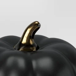 Set Of 3 Small Ceramic Halloween Pumpkins With Gold Stem - Threshold™ 5 Set Of 3 Small Ceramic Halloween Pumpkins With Gold Stem - Threshold™ -Halloween Home Decoration GUEST e522c71c 5236 4716 87d9 cb99acca79a8