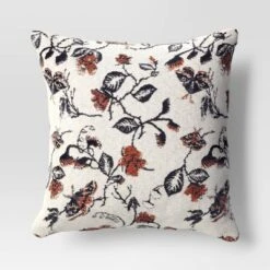 Halloween Botanical Woven Cotton Square Halloween Throw Pillow - Threshold™ 9 Halloween Botanical Woven Cotton Square Halloween Throw Pillow - Threshold™ -Halloween Home Decoration GUEST ea7cfb96 8a51 4697 b2e3 7383a400fe4a