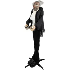 Northlight 5.5' LED Lighted Animated Butler With Sound Halloween Decoration -Halloween Home Decoration GUEST f2408172 c853 4a26 be99 93fb362b88b4