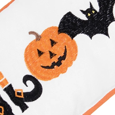 C&F Home 24" X 6" Halloween Embroidered Throw Pillow 3 C&F Home 24" X 6" Halloween Embroidered Throw Pillow - Image 3