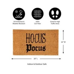 Evergreen 16 X 28 Halloween Greeting Coir Mat, Hocus Pocus For Indoor And Outdoor Decor 14 Evergreen 16 X 28 Halloween Greeting Coir Mat, Hocus Pocus For Indoor And Outdoor Decor -Halloween Home Decoration GUEST f840a636 8729 4cd2 b490 4759636072ae